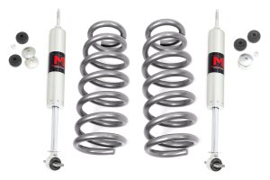 Dodge Ram 1500 Suspension Leveling Kit - Front - Rough Country - 2 Inch Level | M1 Shocks - '09-'10